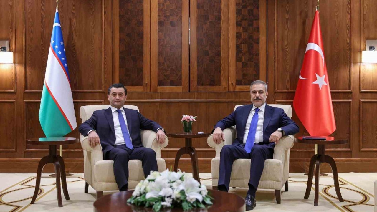 Dışişleri Bakanı Fidan, Özbekistanlı mevkidaşını kabul etti