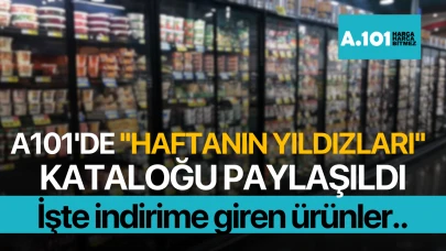 A101'de ''Haftanın Yıldızları'' paylaşıldı