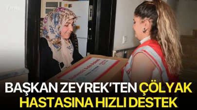 Başkan Zeyrek’ten Çölyak Hastasına Hızlı Destek