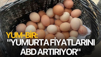 YUM-BİR: "Yumurta fiyatlarını ABD artırıyor"