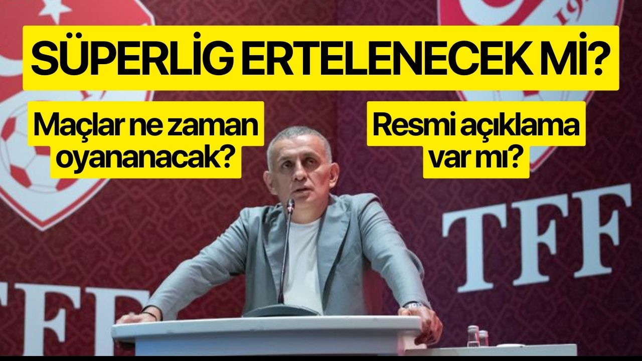 Ligler ertelenecek mi?