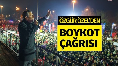 Özel Saraçhane'de konuştu: 'Bu meydanı görmeyene boykot geliyor'
