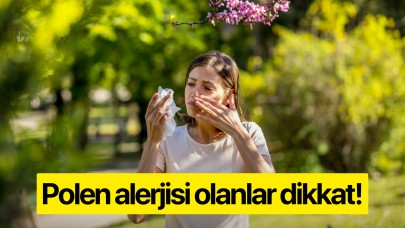Polen alerjisi olanlar dikkat!
