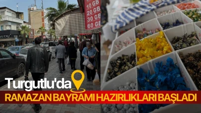 Turgutlu'da Ramazan Bayramı hazırlıkları başladı