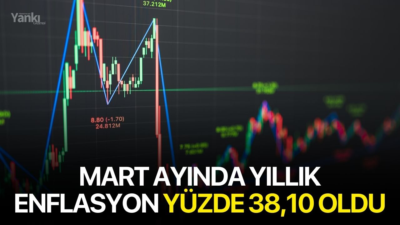Mart ayında yıllık enflasyon yüzde 38,10 oldu