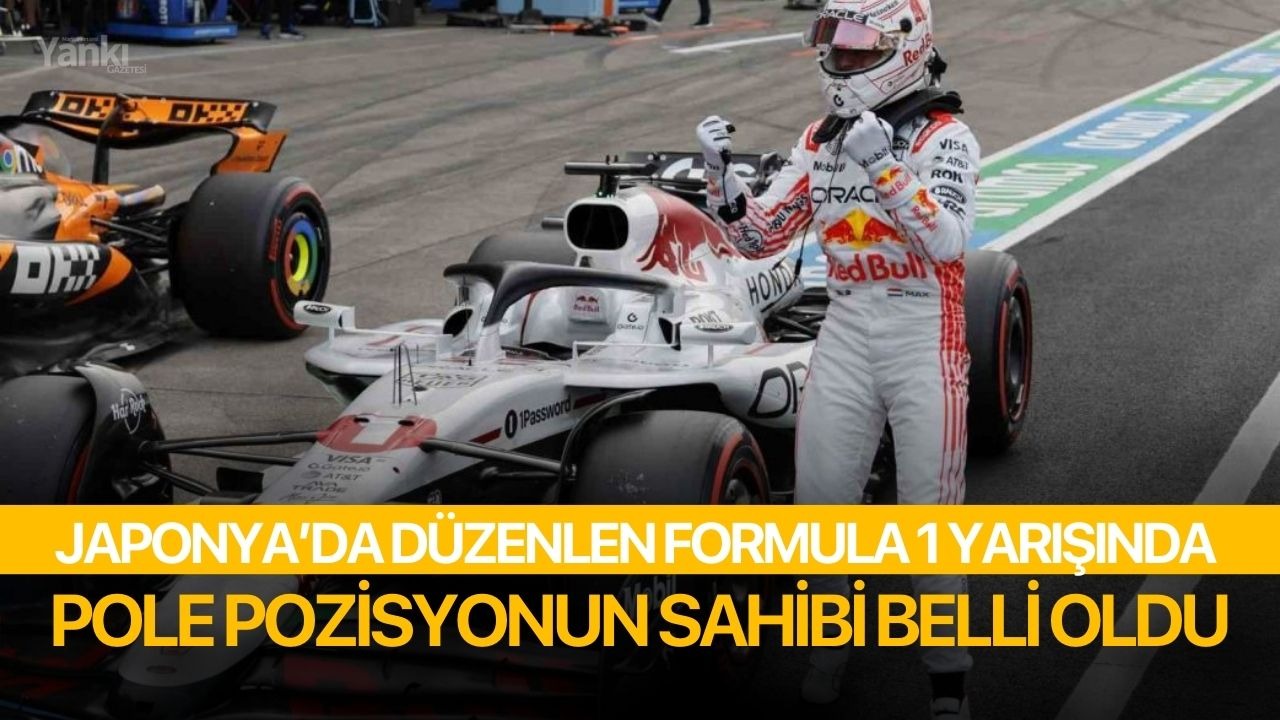 Japonya’da düzenlen Formula 1 yarışında pole pozisyonun sahibi belli oldu
