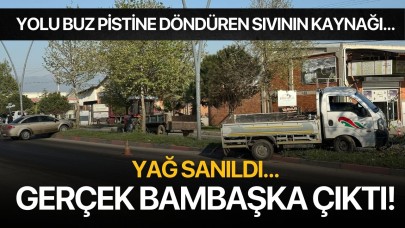 Yağ sanıldı! Gerçek Başka Çıktı! İşte yola dökülen siyah sıvının kaynağı...