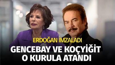 Erdoğan imzaladı Orhan Gencebay ve Hülya Koçyiğit o kurullara  atandı