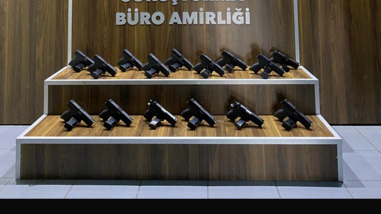 Polisten silah tacirine şok baskın!