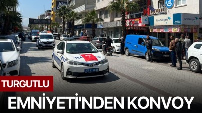 Turgutlu Emniyeti'nden Konvoy