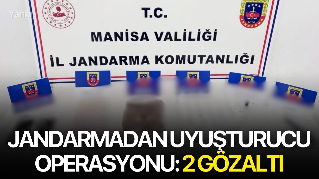 Jandarmadan uyuşturucu operasyonu: 2 gözaltı