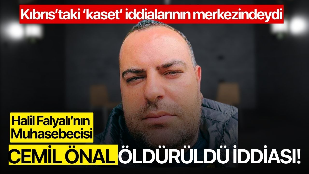 Falyalı'nın muhasebecisi Cemil Önal Hollanda'da öldürüldü iddiası