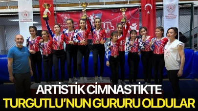 Artistik Cimnastikte Turgutlu’nun Gururu Oldular