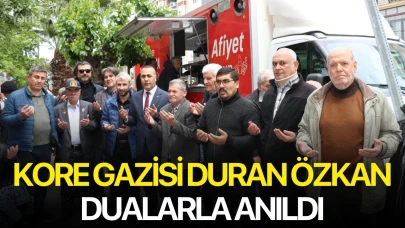 Kore Gazisi Duran Özkan Dualarla Anıldı
