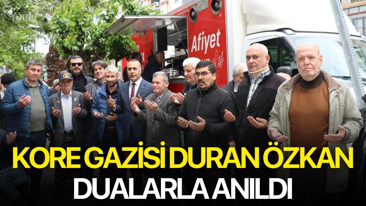 Kore Gazisi Duran Özkan Dualarla Anıldı