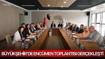 Büyükşehir’de Encümen Toplantısı Gerçekleşti