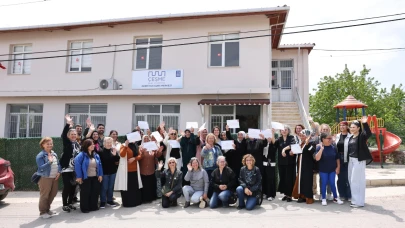 Çeşme Kent Enstitüsü, Germiyan’daki ilk sertifikalarını dağıttı!
