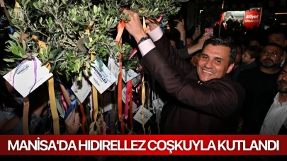 Manisa'da Hıdırellez coşkuyla kutlandı