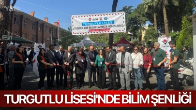 Turgutlu Lisesi'nde bilim şenliği
