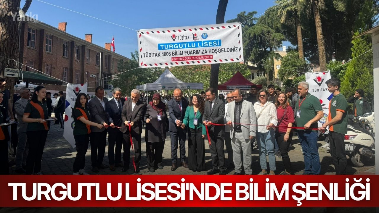 Turgutlu Lisesi'nde bilim şenliği