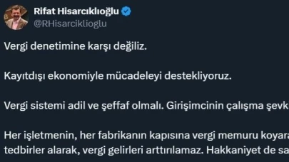 TOBB Başkanı Hisarcıklıoğlu: "Vergi sistemi adil ve şeffaf olmalı"