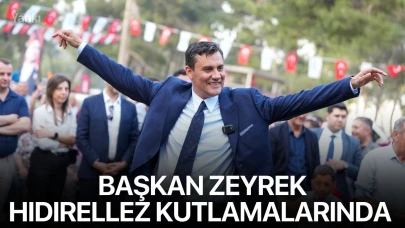 Başkan Zeyrek Hıdırellez kutlamalarında
