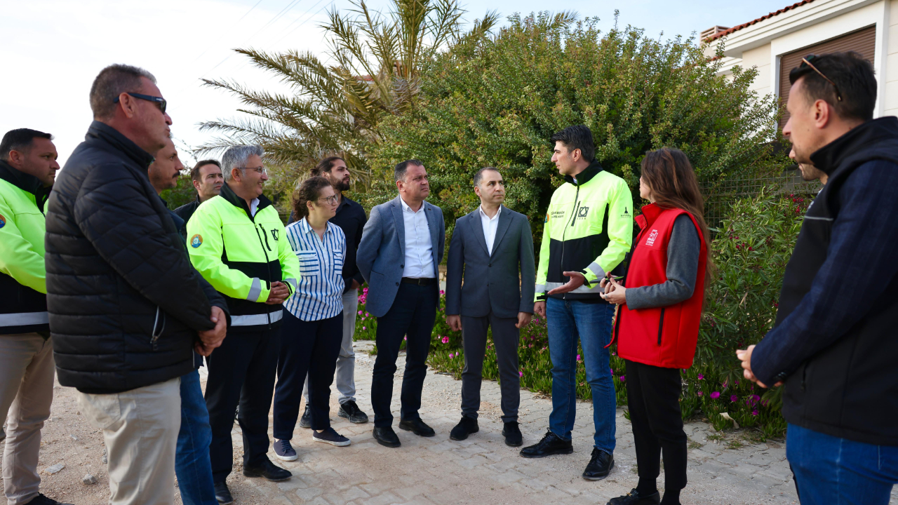 Çeşme’de sezon öncesi yoğun mesai!