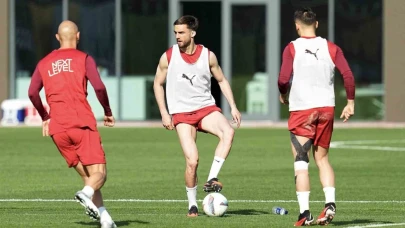 Galatasaray, Trabzonspor maçı hazırlıklarını sürdürdü