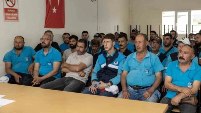 Temizlik personeline ’Öfke kontrolü ve stres yönetimi’ eğitimi verildi