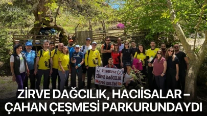 Zirve Dağcılık, Hacıisalar – Çahan Çeşmesi parkurundaydı