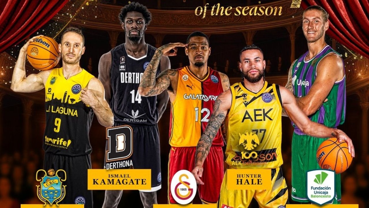Basketbol Şampiyonlar Ligi bireysel ödülleri sahiplerini buldu