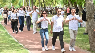 Sağlık İçin Adım Adım Yürüyüş’ün İlki Gerçekleşti