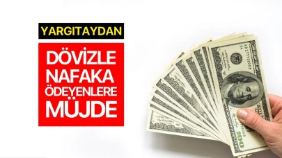 Yargıtay'dan dövizle nafaka ödeyenlere müjde