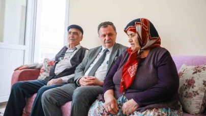 Başkan Balaban şehit anneleriyle bir araya geldi