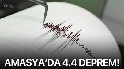Amasya’da 4.4 deprem!