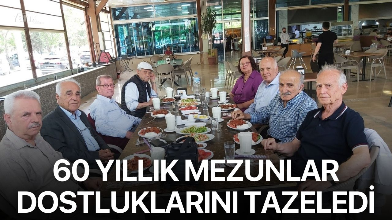 60 yıllık mezunlar dostluklarını tazeledi