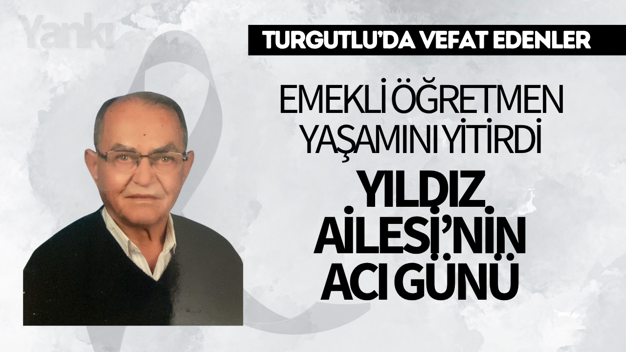 Emekli Öğretmen Yaşamını Yitirdi