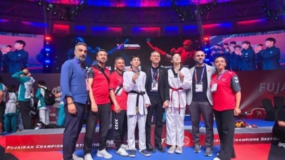 Türkiye, Dünya Yıldızlar Taekwondo Şampiyonası’nda iki madalya daha kazandı