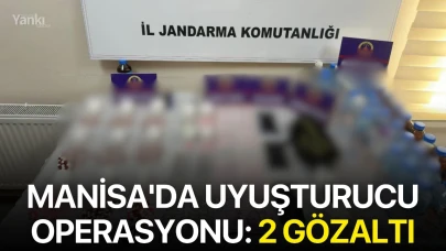 Manisa'da uyuşturucu operasyonu: 2 gözaltı