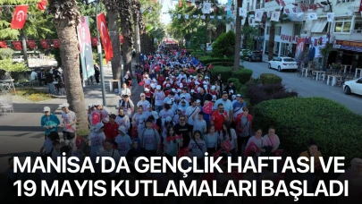 Manisa’da Gençlik Haftası ve 19 Mayıs kutlamaları başladı