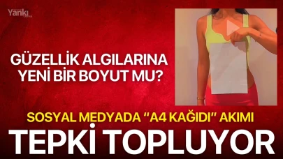 Sosyal Medyada “A4 Kağıdı” Akımı Tepki Topluyor