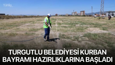 Turgutlu Belediyesi Kurban Bayramı Hazırlıklarına Başladı