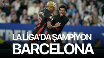 La Liga'da şampiyon Barcelona