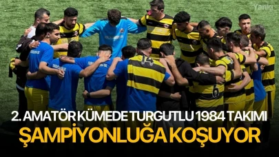 2. Amatör kümede Turgutlu 1984 takımı şampiyonluğa koşuyor