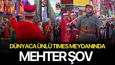 Times Meydanında Mehter Şov