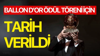 Ballon d’Or ödül töreni için tarih verildi
