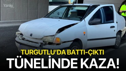 Turgutlu’da battı-çıktı tünelinde kaza!