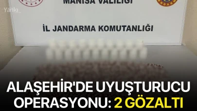 Alaşehir'de uyuşturucu operasyonu: 2 gözaltı