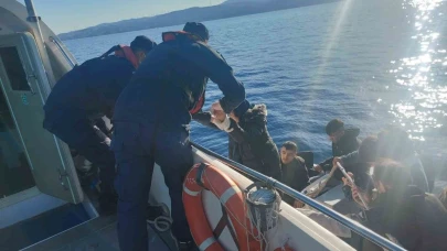 Sahil Güvenlikten göçmen mesaisi!