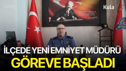 İlçede yeni Emniyet Müdürü göreve başladı